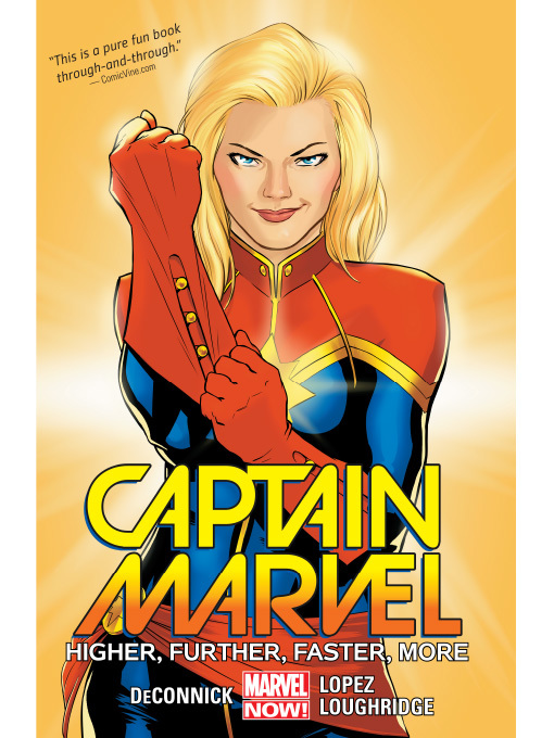 Cover of Captain Marvel (2014), Volume 1